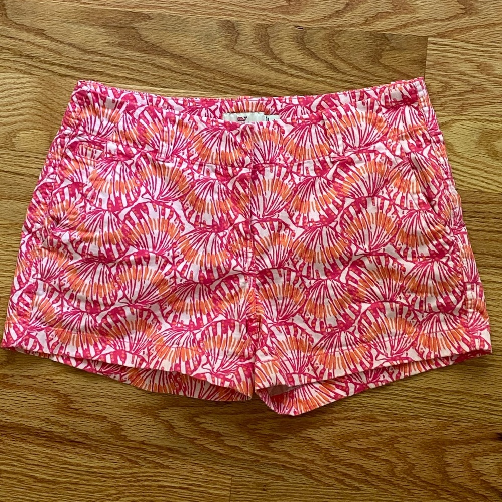 Vineyard Vines Everyday Seashell Shorts - Sz 4 EUC